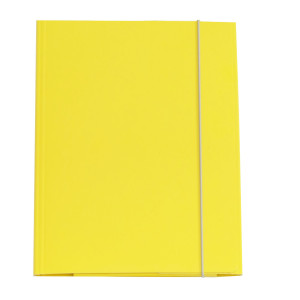 CARTELLA CON ELASTICO 25X34CM GIALLO QUEEN STARLINE COD. OD0032LBXXXAE04 CONFEZIONE DA 10