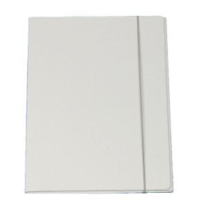 CARTELLA CON ELASTICO 25X34CM BIANCO QUEEN STARLINE COD. OD0032LBXXXAE13 CONFEZIONE DA 10