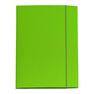 CARTELLA CON ELASTICO 25X34CM VERDE PRATO QUEEN STARLINE COD. OD0032LBXXXAE20 CONFEZIONE DA 10