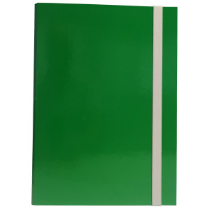 CARTELLA PROGETTO DORSO 3CM C/ELASTICO VERDE STARLINE COD. OD0503RXXXXAN03