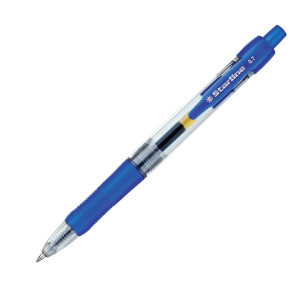 PENNA SFERA SCATTO INK GEL BLU 0.7MM FINE STARLINE COD. STL1209. CONFEZIONE DA 12