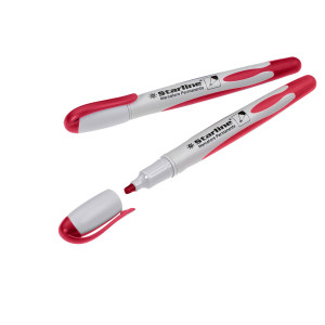 MARCATORE PERMANENTE PUNTA TONDA 2MM ROSSO STARLINE COD. STL1643. CONFEZIONE DA 12