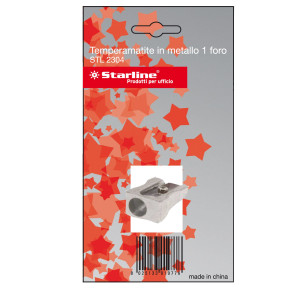 BLISTER 1 TEMPERAMATITE 1 FORO IN METALLO STARLINE COD. STL2304.