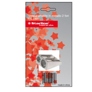 BLISTER 1 TEMPERAMATITE 2 FORI IN METALLO STARLINE COD. STL2305.