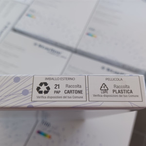 ETICHETTA ADESIVA BIANCA 100FG A4 99,1X38,1MM (14ET/FG ANGOLI TONDI STARLINE COD. X210ODA440