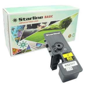 TONER GIALLO COMPATIBILE STARLINE BASIC KYOCERA ECOSYS M5521 2.600PAG COD. TNKY5230M