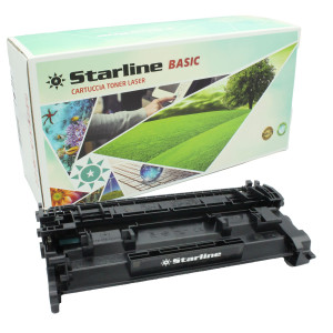 TONER BASIC STARLINE NERO X HP 89A X LASERJETENTERPRISE M507-MFP M528 _5.000 PAG COD. TRHP89A