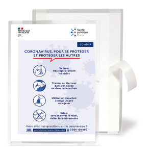 CONFEZIONE 10 DISPLAY AUTOPLASTIFICANTI F.TO A4 ART.15051 DJOIS COD. S743101