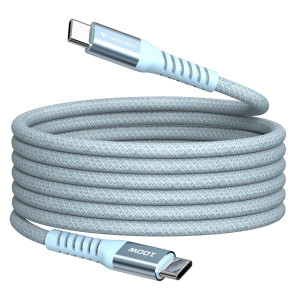 VERBATIM CAVO MAGNETICO SYNC CHARGE USB-C TO USB-C 100W  120 CM_BLU COD. 31856