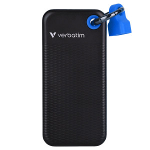 VERBATIM POCKET SSD USB 3.2 GEN 2 1TB NERO/BLU COD. 32191