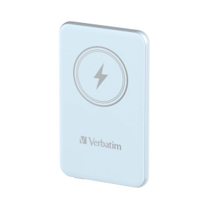 POWER BANK WIRELESS MAGNETICO 5000 MAH BLU_ VERBATIM COD. 32242