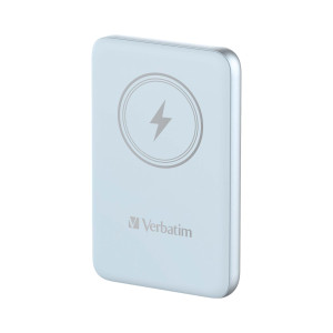 POWER BANK WIRELESS MAGNETICO 10000 MAH BLU_ VERBATIM COD. 32247