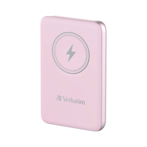 POWER BANK WIRELESS MAGNETICO 10000 MAH ROSA_ VERBATIM COD. 32248