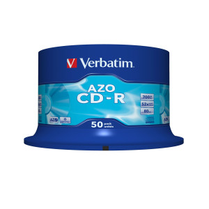 SCATOLA 50 CD-R DATALIFEPLUS SPINDLE 1X-52X 700MB SERIGRAFTA CRYSTAL COD. 43343