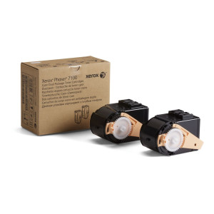 SCATOLA DUE TONER CIANO PHASER 7100 ALTA CAP COD. 106R02602