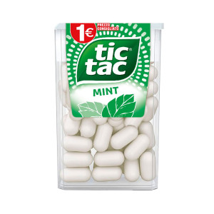 CARAMELLE TIC TAC ALLA MENTA 18G FERRERO COD. FETTM CONFEZIONE DA 24