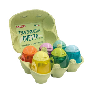 TEMPERAMATITE OVETTO 2 FORI COLORI ASS. ARDA COD. TE814SC CONFEZIONE DA 6