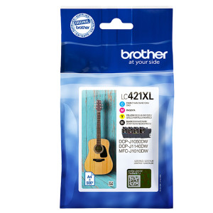 BROTHER KIT 4 CARTUCCE BK/C/M/Y DA 500 PAG CAD COD. LC421XLVAL