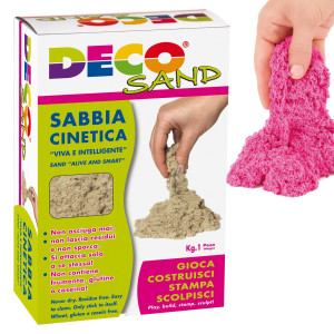 SABBIA CINETICA DECO SAND 1 KG FUCSIA DECO COD. 10849/3