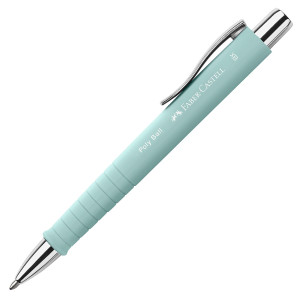 SET STILO B POLY PEN + SFERA 0,7MM POLY BALL FUSTO CARIBIC BLUE FABER CASTELL COD. 241053