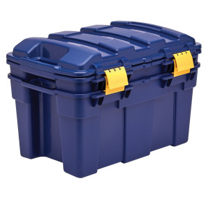 BAULE MULTIUSO CON COPERCHIO A CERNIERA 39X59XH33CM 40L BANKERS BOX COD. 100135776