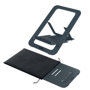 SUPPORTO PER LAPTOP REGOLABILE ULTRAPIATTO IN ALLUMINIO - LEITZ COD. 63460089