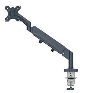BRACCIO SALVASPAZIO  PER MONITOR SINGOLO GRIGIO SCURO LEITZ ERGO COD. 64890089