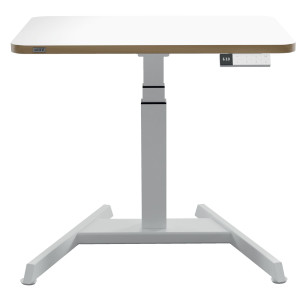 SCRIVANIA COMPATTA ELETTRICA SIT -STAND FISSA 80X60X65CM LEITZ COD. 65340001
