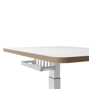 SCRIVANIA COMPATTA ELETTRICA SIT -STAND FISSA 80X60X65CM LEITZ COD. 65340001