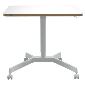 SCRIVANIA COMPATTA PNEUMATICA SIT-STAND MOBILE 80X60X75CM LEITZ COD. 65360001