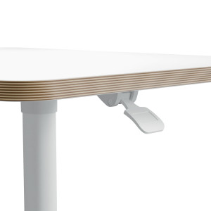 SCRIVANIA COMPATTA PNEUMATICA SIT-STAND MOBILE 80X60X75CM LEITZ COD. 65360001