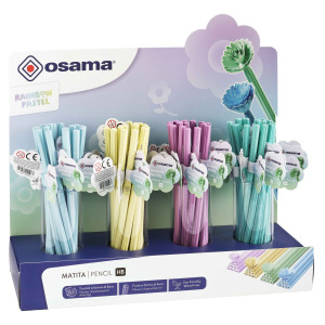 EXPO 64 MATITE HB RAINBOW PASTEL COLORI ASSORTITI OSAMA COD. OW 84045283
