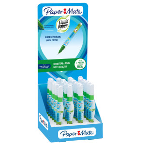 EXPO CORRETTORE MICRO CORRETION PEN - 24 PEZZI - 7ML - PAPERMATE COD. 2209441