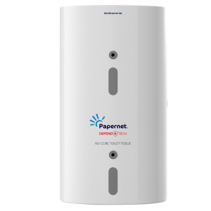 DISPENSER CARTA IGIENICA FULLONE ANTIBATTERICO 33,5X18,5X15,2 CM BIANCO PAPERNET COD. 421352