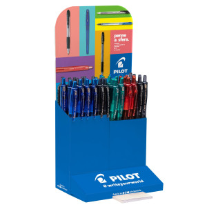 EXPO 48PZ SUPERGRIP G A SCATTO PUNTA F COLORI ASSORTITI PILOT COD. 008988