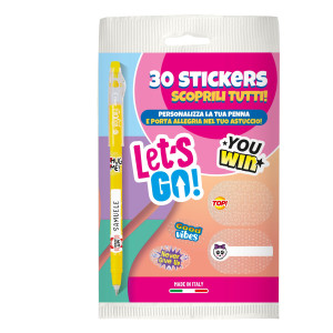 EXPO 96PZ FRIXIONBALL STICKS + STICKERS COLORI ASSORTITI PILOT COD. 010127