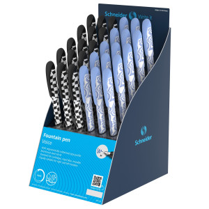 EXPO 30 PENNE STILOGRAFICHE VOICE FANTASIE ASSORTITE SCHNEIDER COD. P306642
