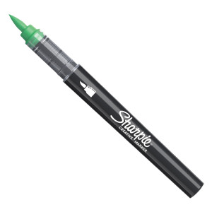 MARCATORE ACRILICO CREATIVE MARKER PUNTA PENNELLO VERDE SHARPIE COD. 2218124