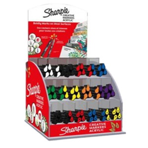 EXPO 72 MARCATORI ACRILICI COLORI E PUNTE ASSORTITI SHARPIE COD. 2218421