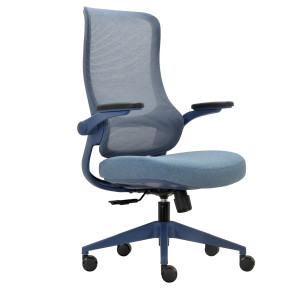 SEDUTA OPERATIVA ERGONOMICA AURORA CHLN18 C/BRACCIOLI REGOLABILI BLU UNISIT COD. CHLN18/BL
