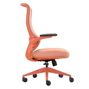 SEDUTA OPERATIVA ERGONOMICA AURORA CHLN18 C/BRACCIOLI REGOLABILI ROSSO UNISIT COD. CHLN18/RO