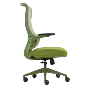 SEDUTA OPERATIVA ERGONOMICA AURORA CHLN18 C/BRACCIOLI REGOLABILI VERDE UNISIT COD. CHLN18/VE