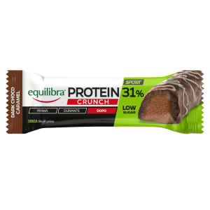 BARRETTA PROTEIN 31 LOW SUGAR CRUNCH DARK CHOCO CARAMELLO 40GR -STAGIONALE COD. BAPCR