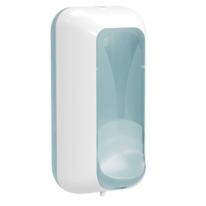 DISPENSER SAPONE LIQUIDO 0,55LT BIANCO AZZURRO REPLAST COD. A89101EM