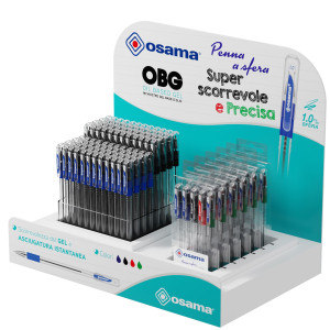EXPO SFERA GEL OBG - 126 PEZZI - COLORI ASSORTITI - OSAMA COD. OW 10173