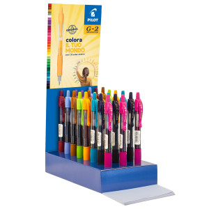 EXPO 36PZ ROLLER G-2 PUNTA 0.7MM COLORI FUN ASSORTITI PILOT COD. 008919