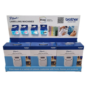 BROTHER BUNDLE (6 PZ PTN-10-9 BAG231-3 BTAG 131-3 BTAG335-ESPOSITORE COD. ESPOAURA2025