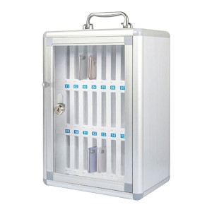 ARMADIETTO PORTACELLULARE 24 POSTI CM 26X19X38,5 ITERNET COD. 3448