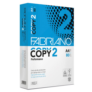 CARTA COPY2 A4 80GR 500FG FABRIANO PERFORMANCE COD. COPY2-A4 CONFEZIONE DA 5