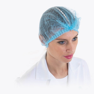 CONF. 100 CUFFIE IN PLP BLU DETECTABILI TAGLIA UNICA COD. 1662